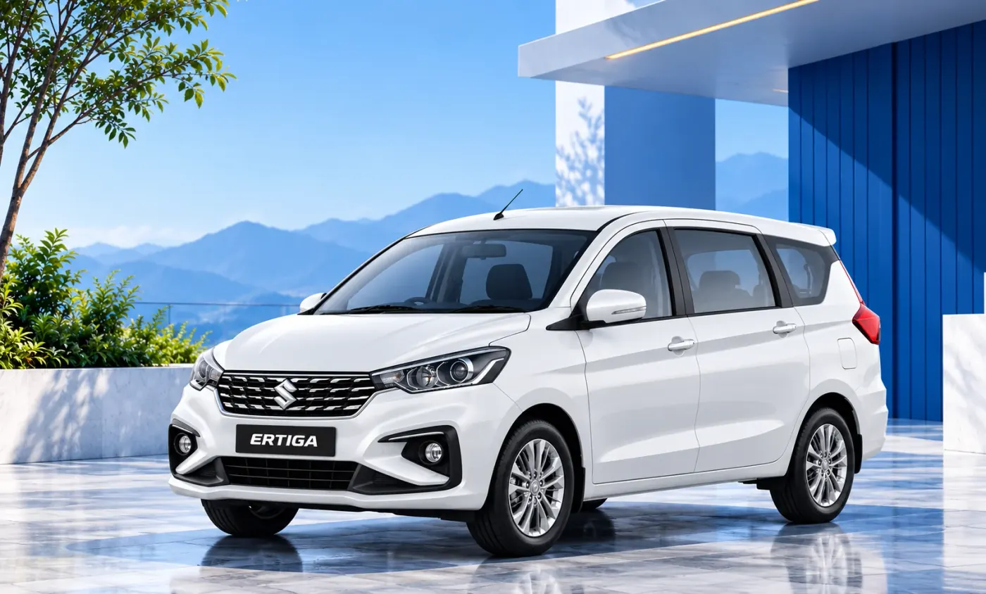 Maruti Suzuki Ertiga ready for a family trip